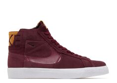 Кроссовки Nike Zoom Blazer Mid Premium Sb &apos;Maroon Patchwork&apos;, красный