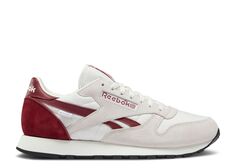 Кроссовки Reebok Classic Leather Gtx &apos;Chalk Collegiate Burgundy&apos;, красный