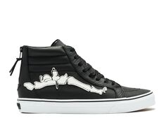 Кроссовки Vans Blends X Peanuts X Sk8-Hi Reissue Zip &apos;Snoopy Bones&apos;, черный