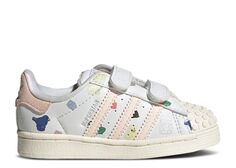 Кроссовки adidas Lego X Superstar Cf I &apos;Bricks And Figurine - White Wonder Quartz&apos;, белый