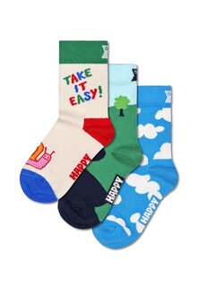 Носки ПОДАРОЧНЫЙ НАБОР ДЛЯ КАМЕРЫ 3 шт. Happy Socks, мультиколор