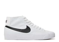 Кроссовки Nike Blazer Court Mid Sb &apos;White Black&apos;, белый