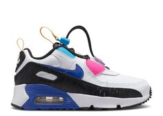 Кроссовки Nike Air Max 90 Toggle Se Ps &apos;White Royal Fuchsia&apos;, белый