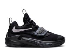 Кроссовки Nike Zoom Freak 3 Gs &apos;Black Metallic Silver&apos;, черный