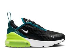 Кроссовки Nike Air Max 270 Ps &apos;Black Bright Spruce Volt&apos;, черный