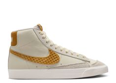 Кроссовки Nike Blazer Mid &apos;77 &apos;Waffle&apos;, кремовый