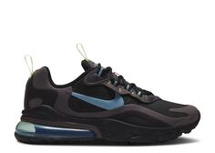 Кроссовки Nike Air Max 270 React Gs &apos;Black Cerulean&apos;, черный