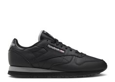 Кроссовки Reebok Classic Leather &apos;Black Pure Grey&apos;, черный