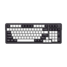 Игровая клавиатура Redragon KS99, белый/черный, английская раскладка