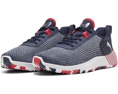 Кроссовки PUMA Golf Puma X Volition Fusion Crush Sport, цвет Deep Navy/Strong Red/Puma White