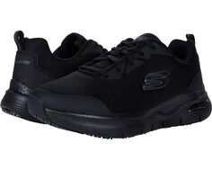 Кроссовки SKECHERS Work Arch Fit SR, черный