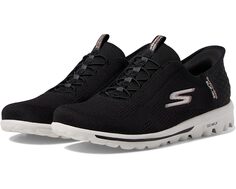 Кроссовки SKECHERS Performance Go Walk Travel Milan Hands Free Slip-Ins, черный