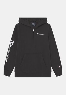 Толстовка с капюшоном Half Zip Hooded Unisex Champion, черный