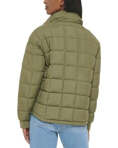 Куртка Levi&apos;s Box Quilted Jacket, цвет Lichen Green Levis