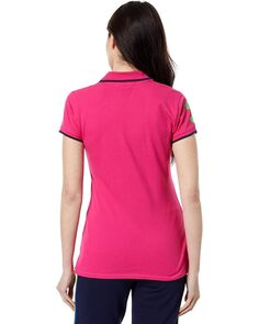 Поло U.S. POLO ASSN. Triple Crown Polo, цвет Caribbean Pink