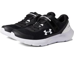 Кроссовки Under Armour Under Armour Surge 3 AC Sneakers, цвет Black/White/White