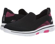 Кроссовки SKECHERS Performance Go Walk 5 - Prized, цвет Black/Pink