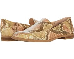 Лоферы Dolce Vita Cate, цвет Dark Sand Snake Print Stella