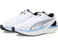 Кроссовки PUMA Run XX Nitro, цвет Puma White/Puma Black/Elektro Purple