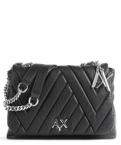 Сумка через плечо из искусственной кожи Armani Exchange, черный