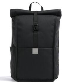 Рюкзак Urban Coreway Rolltop 15 дюймов, холст, переработанный полиэстер Vaude, черный