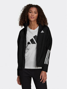 Переходная куртка стандартного кроя Adidas, черный