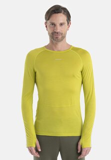 Футболка с длинными рукавами Merino 125 Zoneknit Ls Crewe Icebreaker, цвет bio lime ether cb