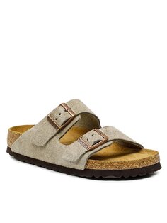 Мюли Birkenstock, хаки