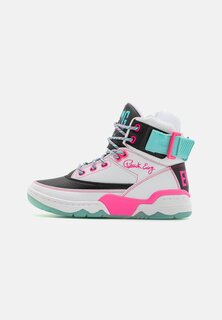 Кроссовки высокие EWING 33 Patrick Ewing, цвет white/black/knockout pink