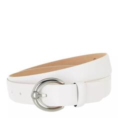 Ремень fashion belt leather Aigner, белый