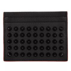 Кошелек kios simple card holder Christian Louboutin, черный