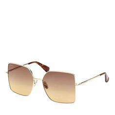 Солнцезащитные очки design6 shiny deep gold Max Mara, желтый