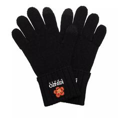 Перчатки short gloves Kenzo, черный