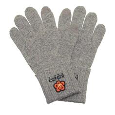 Перчатки short gloves pearl Kenzo, серый