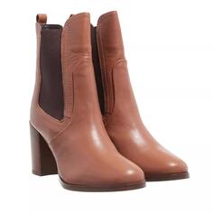 Сапоги daphina leather heeled chelsea boot Ted Baker, коричневый