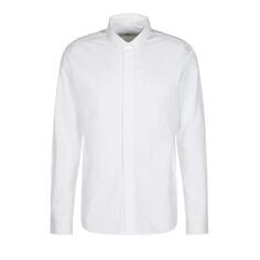 Футболка tonal ami shirt 100 white Ami Paris, белый