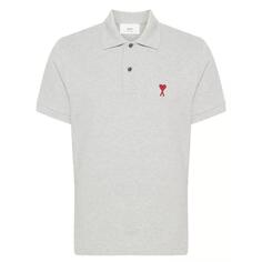 Футболка polo shirt 0 0 Ami Paris, мультиколор