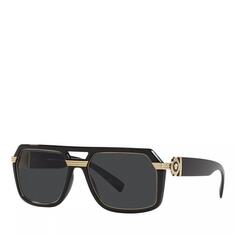 Солнцезащитные очки 0ve4399 black Versace, черный