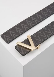 Ремень FOX LOGO REVERSIBLE BELT Valentino Bags, цвет nero/moro