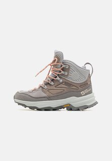 Кроссовки CYROX TEXAPORE MID Jack Wolfskin, цвет pebble