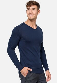 Вязаный свитер BEAM INDICODE JEANS, цвет navy