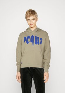 Толстовка CROPPED MYTHIC LOGO HOODIE PEQUS, цвет dust grey