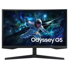 Изогнутый игровой монитор Samsung Odyssey G5 G55C, 32&quot;, 2560x1440, 165 Гц, VA, черный
