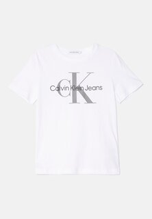 Футболка с принтом MONOGRAM UNISEX Calvin Klein Jeans, цвет bright white