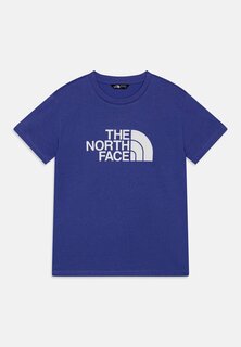 Футболка с принтом EASY TEE UNISEX The North Face, цвет blue