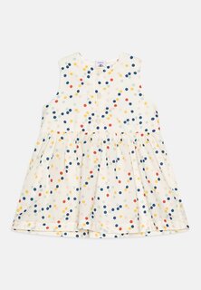 Платье повседневное BABY ROBE MIRABELLE Petit Bateau, цвет marshmallow/multi-coloured