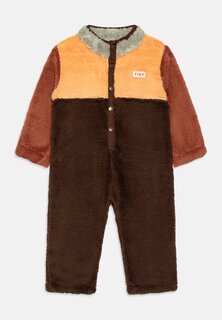 Комбинезон POLAR ONEPIECE UNISEX TINYCOTTONS, цвет dark brown/soft yellow