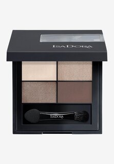 Палитра теней для век EYESHADOW QUARTET IsaDora, цвет cappuccino