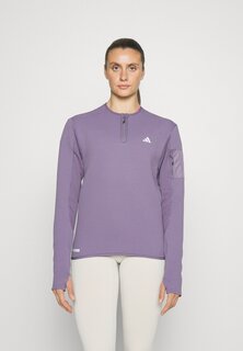 Блузка с длинными рукавами adidas Performance, фиолетовый