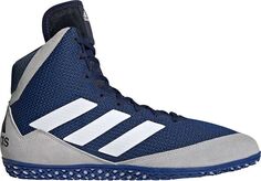 Мужские борцовки Adidas Mat Wizard 5, темно-синий/серый